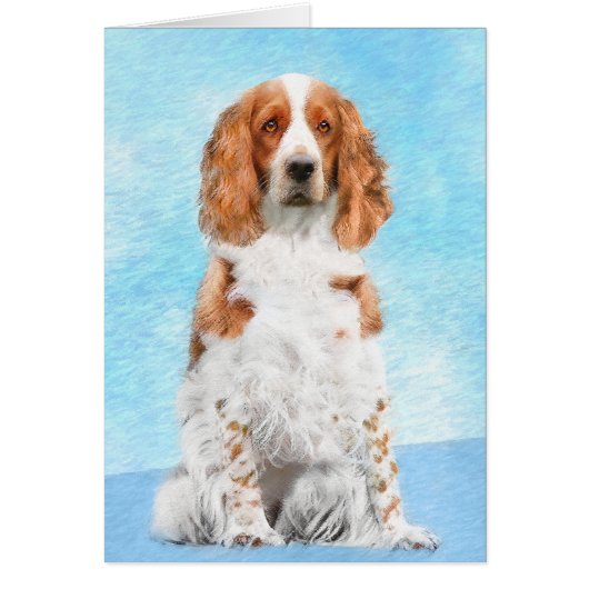 Welsh Springer Spanischmalerei - Original Dog Art (Vorne)
