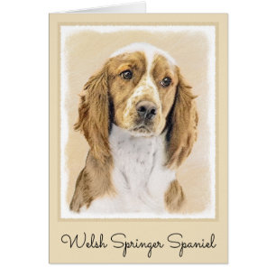 Welsh Springer Spanischmalerei - Original Dog Art