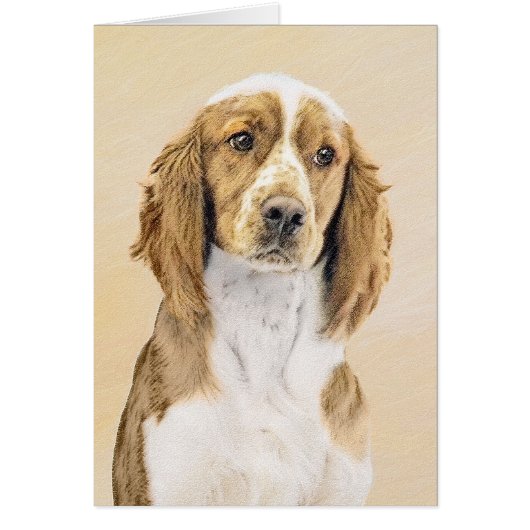 Welsh Springer Spanischmalerei - Original Dog Art (Vorne)