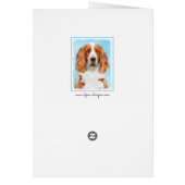 Welsh Springer Spanischmalerei - Original Dog Art (Hinten)