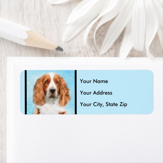 Welsh Springer Spanischmalerei - Original Dog Art (Insitu)