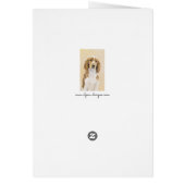 Welsh Springer Spanischmalerei - Original Dog Art (Hinten)