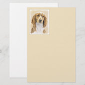 Welsh Springer Spanischmalerei - Original Dog Art Briefpapier (Vorne/Hinten)