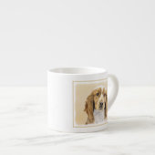 Welsh Springer Spanischmalerei - Original Dog Art Espressotasse (Vorderseite Rechts)