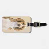 Welsh Springer Spanischmalerei - Original Dog Art Gepäckanhänger (Vorderseite horizontal)