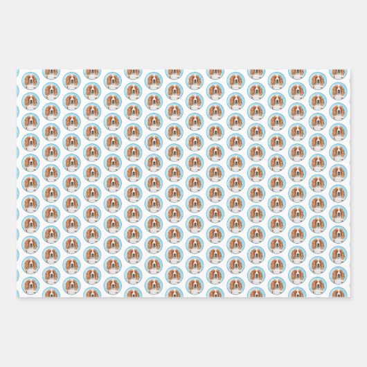 Welsh Springer Spanischmalerei - Original Dog Art Geschenkpapier Set (Vorderseite 2)