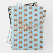 Welsh Springer Spanischmalerei - Original Dog Art Geschenkpapier Set (Beispiel)