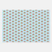 Welsh Springer Spanischmalerei - Original Dog Art Geschenkpapier Set (Vorderseite)