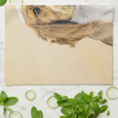 Welsh Springer Spanischmalerei - Original Dog Art Geschirrtuch (Gefaltet)