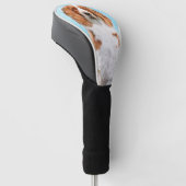 Welsh Springer Spanischmalerei - Original Dog Art Golf Headcover (angewinkelt)