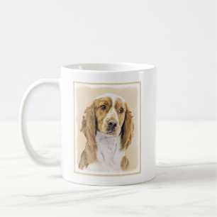 Welsh Springer Spanischmalerei - Original Dog Art Kaffeetasse