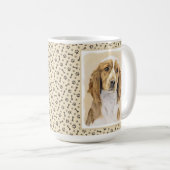 Welsh Springer Spanischmalerei - Original Dog Art Kaffeetasse (VorderseiteRechts)