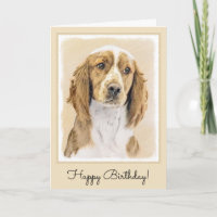 Welsh Springer Spanischmalerei - Original Dog Art