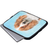 Welsh Springer Spanischmalerei - Original Dog Art Laptopschutzhülle (Vorne Knopf)