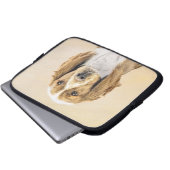 Welsh Springer Spanischmalerei - Original Dog Art Laptopschutzhülle (Vorne Knopf)