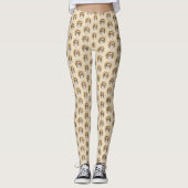 Welsh Springer Spanischmalerei - Original Dog Art Leggings (Vorderseite)