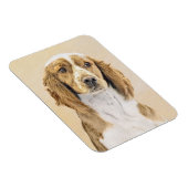 Welsh Springer Spanischmalerei - Original Dog Art Magnet (Rechte Seite)