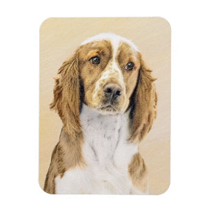 Welsh Springer Spanischmalerei - Original Dog Art Magnet
