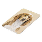 Welsh Springer Spanischmalerei - Original Dog Art Magnet (Linke Seite)