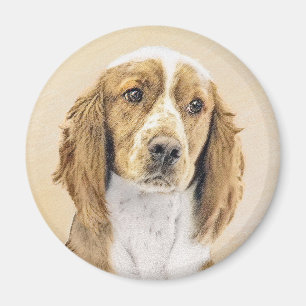 Welsh Springer Spanischmalerei - Original Dog Art Magnet