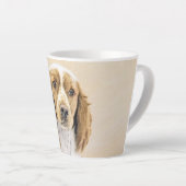 Welsh Springer Spanischmalerei - Original Dog Art Milchtasse (Rechte Ecke)