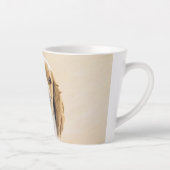 Welsh Springer Spanischmalerei - Original Dog Art Milchtasse (Rechts)