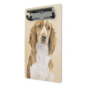 Welsh Springer Spanischmalerei - Original Dog Art Mini Klemmbrett (Gewinkelt2)