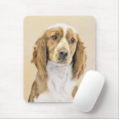 Welsh Springer Spanischmalerei - Original Dog Art Mousepad (Mit Mouse)