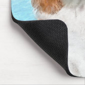 Welsh Springer Spanischmalerei - Original Dog Art Mousepad (Ecke)