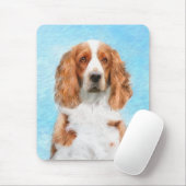 Welsh Springer Spanischmalerei - Original Dog Art Mousepad (Mit Mouse)