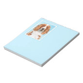 Welsh Springer Spanischmalerei - Original Dog Art Notizblock (Rotiert)