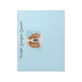 Welsh Springer Spanischmalerei - Original Dog Art Notizblock (Rotiert)