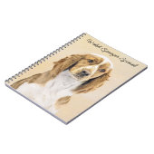 Welsh Springer Spanischmalerei - Original Dog Art Notizblock (Linke Seite)