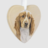 Welsh Springer Spanischmalerei - Original Dog Art Ornament (Vorderseite)