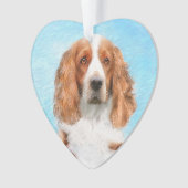 Welsh Springer Spanischmalerei - Original Dog Art Ornament (Vorderseite)