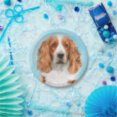 Welsh Springer Spanischmalerei - Original Dog Art Pappteller (Party)