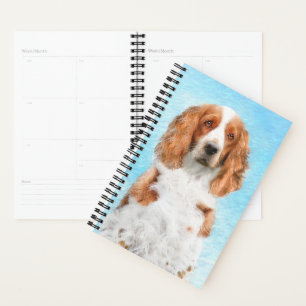 Welsh Springer Spanischmalerei - Original Dog Art Planer