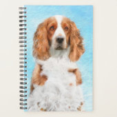 Welsh Springer Spanischmalerei - Original Dog Art Planer (Vorderseite)