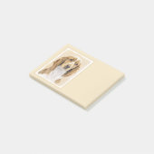 Welsh Springer Spanischmalerei - Original Dog Art Post-it Klebezettel (angewinkelt)