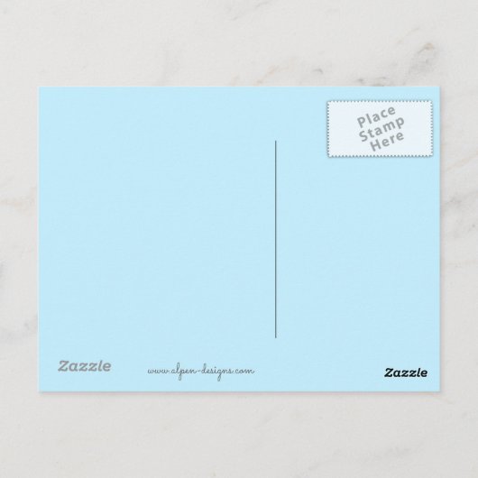 Welsh Springer Spanischmalerei - Original Dog Art Postkarte (Rückseite)