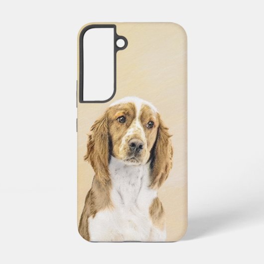 Welsh Springer Spanischmalerei - Original Dog Art Samsung Galaxy Hülle (Rückseite)