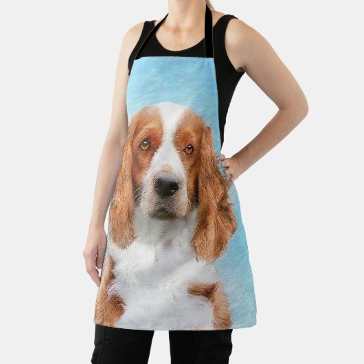 Welsh Springer Spanischmalerei - Original Dog Art Schürze (InSitu)