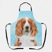 Welsh Springer Spanischmalerei - Original Dog Art Schürze (Vorderseite)