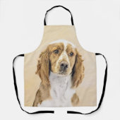 Welsh Springer Spanischmalerei - Original Dog Art Schürze (Vorderseite)