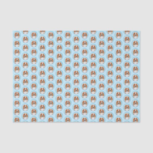 Welsh Springer Spanischmalerei - Original Dog Art Seidenpapier (Vorderseite)
