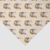 Welsh Springer Spanischmalerei - Original Dog Art Seidenpapier (Ausschnitt)