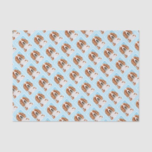Welsh Springer Spanischmalerei - Original Dog Art Seidenpapier (Vorderseite)
