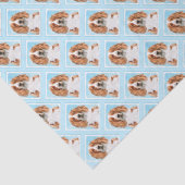 Welsh Springer Spanischmalerei - Original Dog Art Seidenpapier (Ausschnitt)