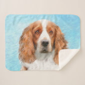 Welsh Springer Spanischmalerei - Original Dog Art Sherpadecke (Vorderseite (Horizontal))