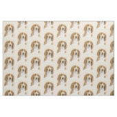 Welsh Springer Spanischmalerei - Original Dog Art Stoff (Fat Quarter (45,7 x 55,9 cm))
